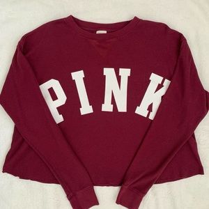 Pink Victoria’s Secret Red Sweater